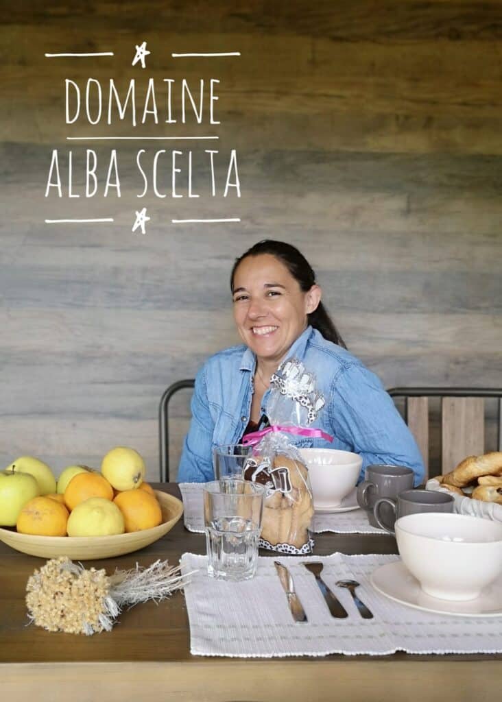 Domaine Alba Scelta | Stéphanie | hébergement à la ferme | Corse authentique